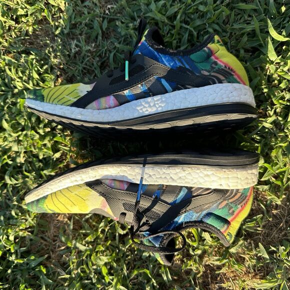 Adidas Pure Boost X Power Shoes Womens Size 7 Multicolor Running - Picture 5 of 8